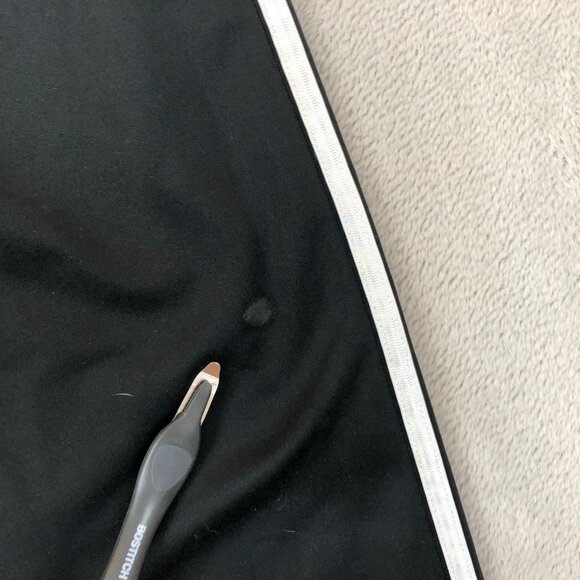 Adidas Youth Jogger Boys Medium (10/12) Black Embroidered Pull On - Picture 10 of 13